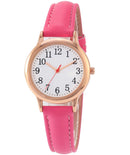 Relógio Feminino Quartzo em Couro Retrô - Zion Store