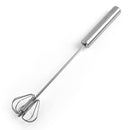 Batedor de Ovos e Misturador semiautomático de aço inoxidável - Zion Store